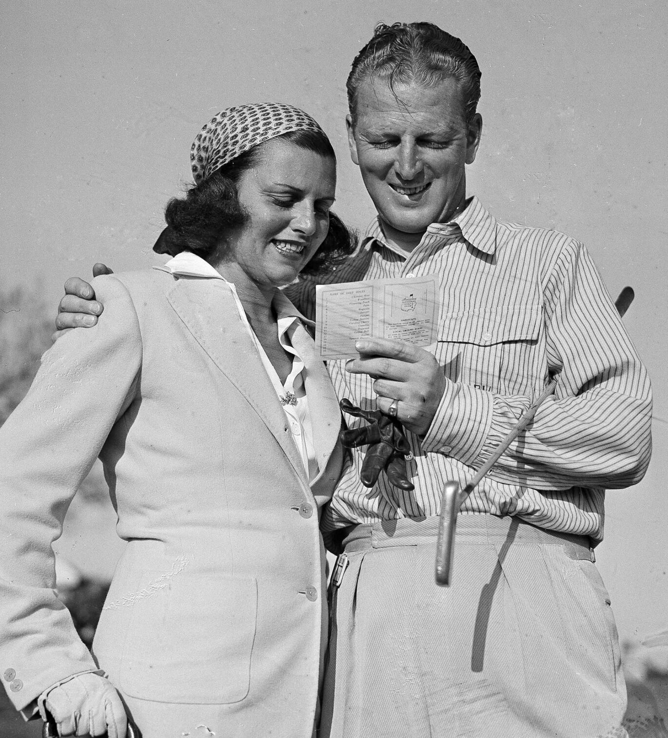 1941: Craig Wood beats Byron Nelson by three strokes to win the Masters